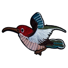 Vogel gebogener Schnabel-Emblem-Aufnäher zum Aufbügeln