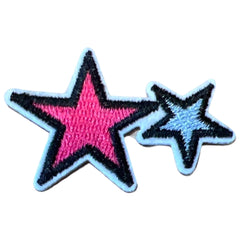 Stern-Sternchen-Emblem-Aufnäher zum Aufbügeln