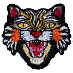 Lynx Cat Predator Emblem Aufnäher zum Aufbügeln, klein
