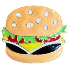 Brötchen-Burger-Pin
