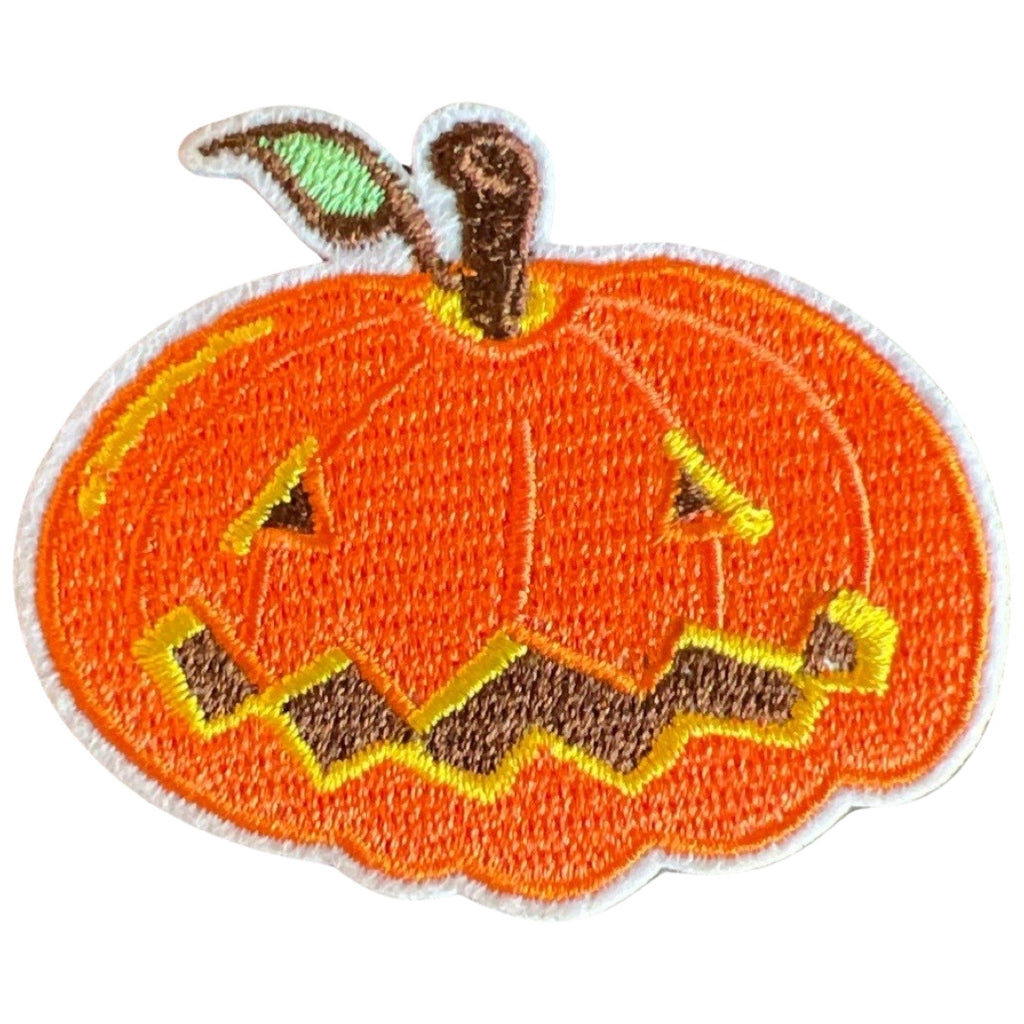 Pompoen Halloween Strijk Embleem Patch