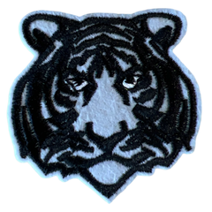 Sibirischer Tiger-Emblem-Aufnäher zum Aufbügeln