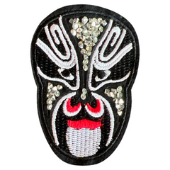 Mandrill-Affe-Maske-Emblem-Aufnäher zum Aufbügeln