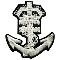 Anker-Navy-Marine-Emblem zum Aufbügeln