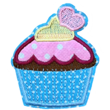 Cupcake Gebakje Taartje Strijk Embleem Patch