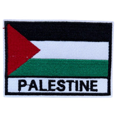 Aufnäher mit palästinensischer Palästina-Flagge zum Aufbügeln