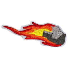 Meteor-Emblem-Aufnäher zum Aufbügeln