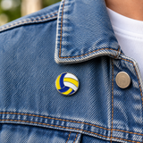 Volleyball Emaille Pin