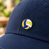 Volleyball Emaille Pin