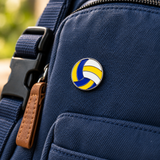 Volleyball Emaille Pin