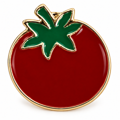 Tomaten-Emaille-Pin