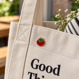 Tomaten-Emaille-Pin