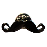 Moustache Snor Krulsnor Emaille Pin