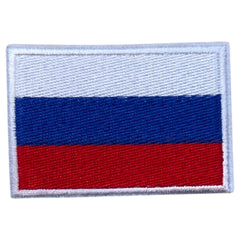 Aufnäher mit russischer Nationalflagge und Emblem zum Aufbügeln