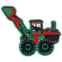 Auto-Bagger-Bagger-Auto-Emblem-Aufnäher zum Aufbügeln