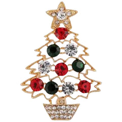 Weihnachtsbaum Weihnachtsbaum Brosche B