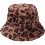 Hoed Bucket Hat Luipaard Bruin