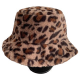 Hoed Bucket Hat Luipaard Bruin