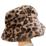 Hoed Bucket Hat Luipaard Bruin