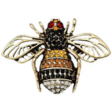 Broche Sierspeld Bij Hommel Goud