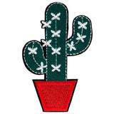 Cactus In Pot Strijk Embleem Patch