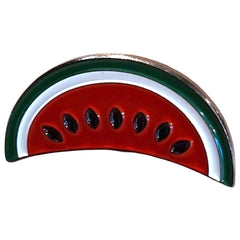 Wassermelone Melone Emaille Pin