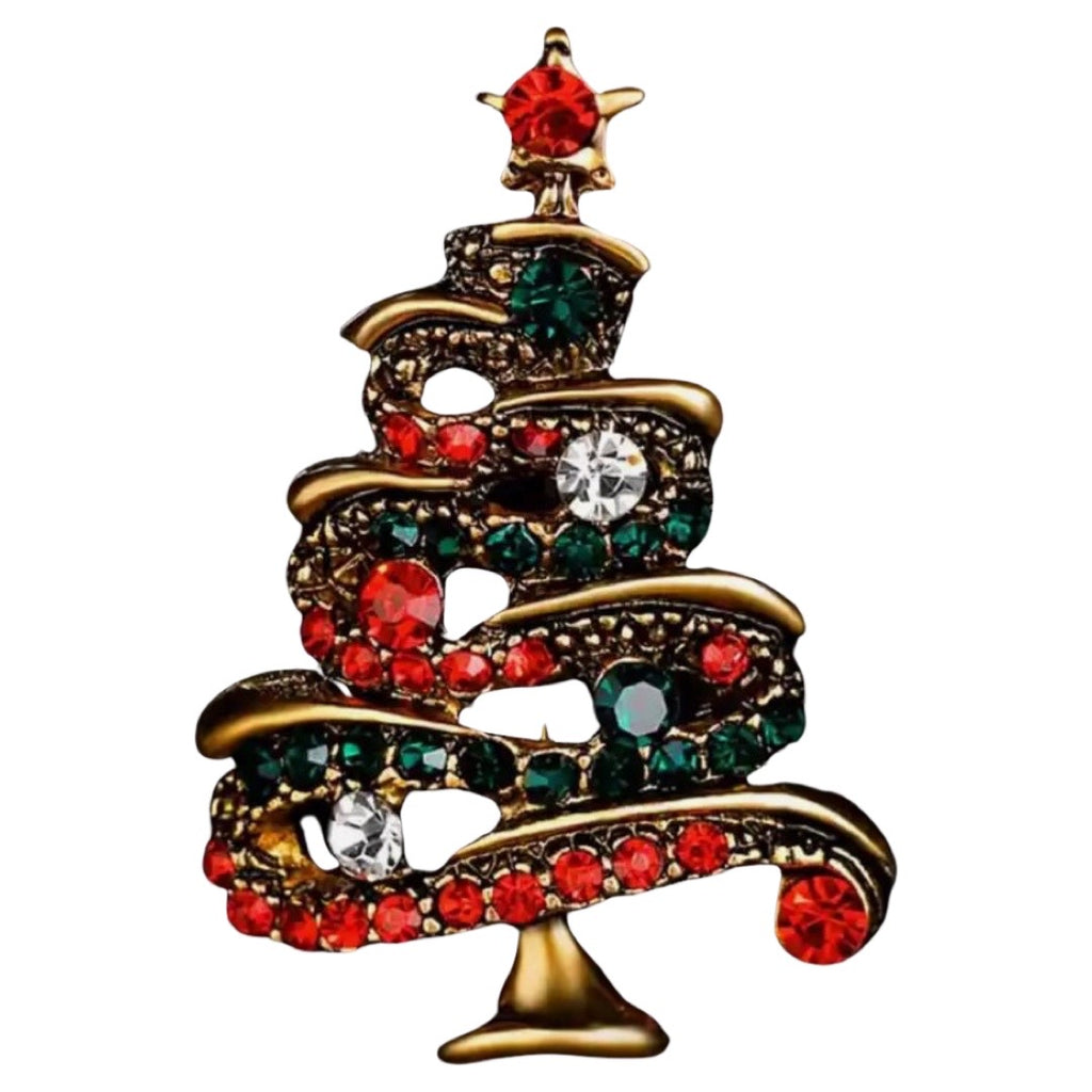 Kerstboom Christmas Tree Broche D