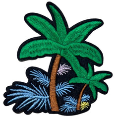 Palmen-Oase-Emblem-Aufnäher zum Aufbügeln