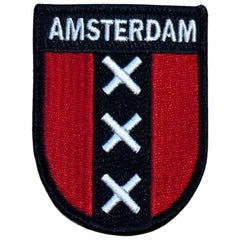 Amsterdamer Eisen-Emblem-Aufnäher