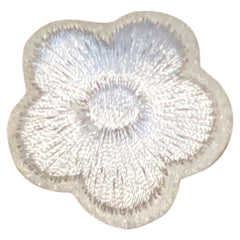 Blumenflicken zum Aufbügeln, cremeweiß
