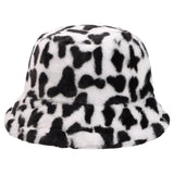 Hoed Bucket Hat Luipaard Wit