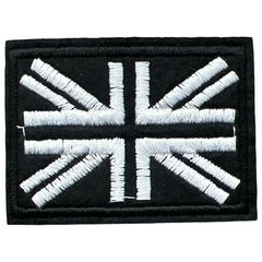 Aufnäher mit britischer Flagge und Union Jack-Flagge zum Aufbügeln
