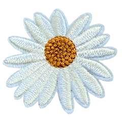 Daisy Margriet Emblem-Aufnäher zum Aufbügeln