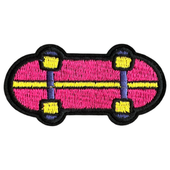 Skateboard-Emblem-Aufnäher zum Aufbügeln