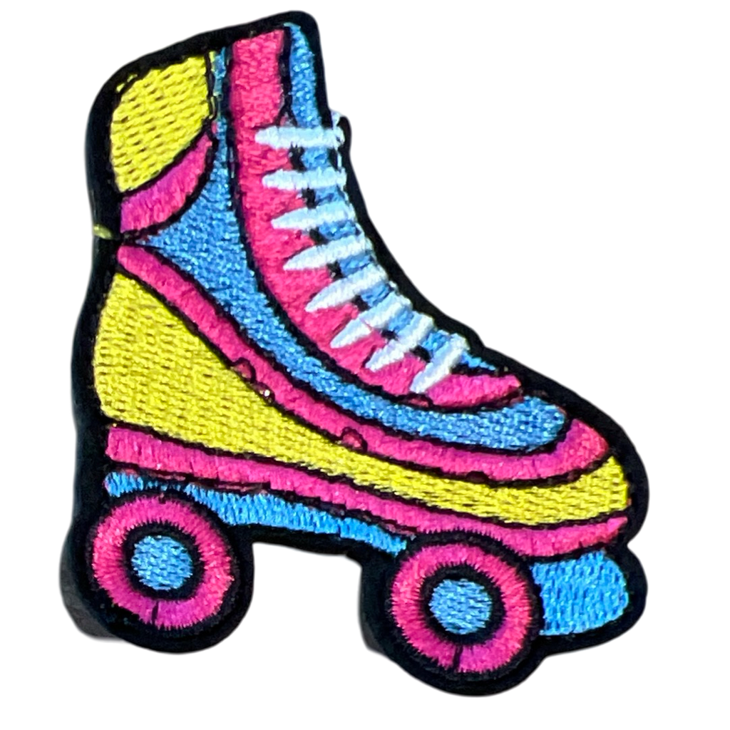 Rolschaats Roller Skate Strijk Embleem Patch