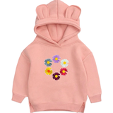 Madelief Margriet Bloemen Strijk Embleem Patch Small Set 6 stuks o peen oud-roze hoodie