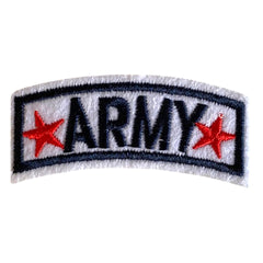 Armee-Textetikett zum Aufbügeln, Emblem-Aufnäher
