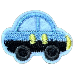 Auto-Emblem-Aufnäher zum Aufbügeln, Blau