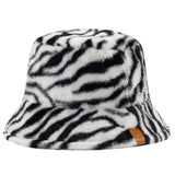 Hoed Bucket Hat Tijger Wit