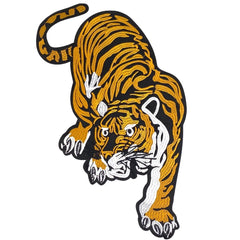 Tiger Creeping XXL-Emblem-Aufnäher zum Aufbügeln