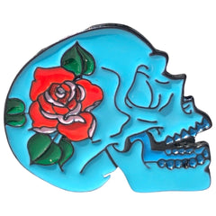 Zuckerschädel Totenkopf Emaille Pin