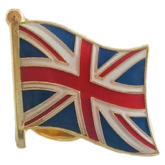 Emaille-Pin mit britischer Union Jack-Flagge