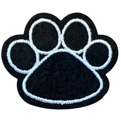 Pfoten-Hundekatze-Welpen-Kätzchen-Emblem-Aufnäher zum Aufbügeln