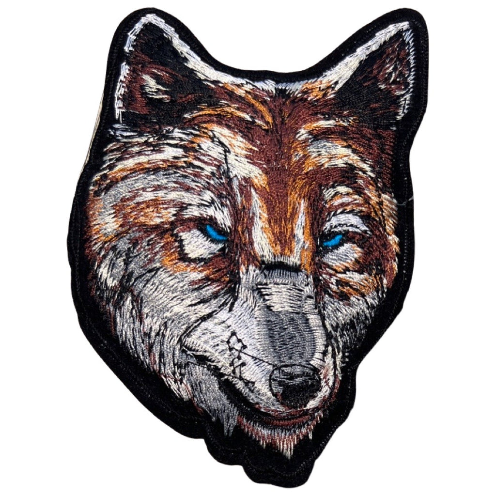 Wolf Wolven Kop Strijk Embleem Patch