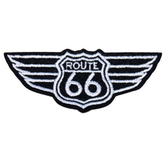 Route 66 Emblem zum Aufbügeln, Flügel