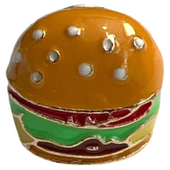 Burger Sandwich Emaille Pin