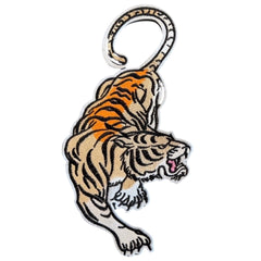 Tiger XL-Emblem-Aufnäher zum Aufbügeln links