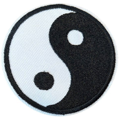Yin Yang runder Emblem-Aufnäher zum Aufbügeln