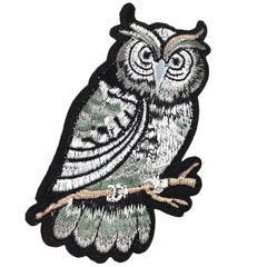 Eulen-Eulen-Emblem-Aufnäher zum Aufbügeln
