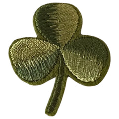 Dreiblättriges Kleeblatt-Emblem zum Aufbügeln